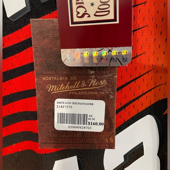 Steve Nash Phoenix Suns Mitchell and Ness Authentic NBA Jersey Size Medium NEW - Picture 4 of 5